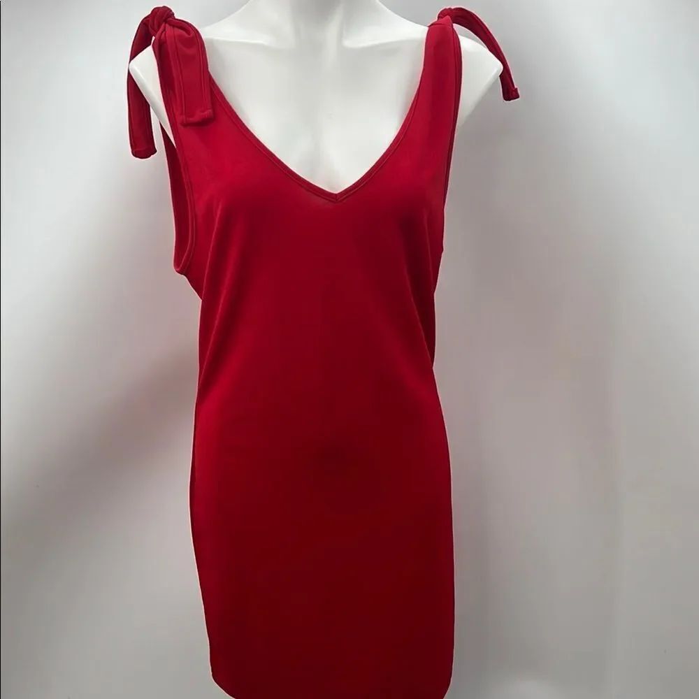 PrettyLittleThing Vibrant Red Dress